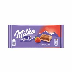 Obrazek Milka czekolada TRUSKAWKOWA 100g 
