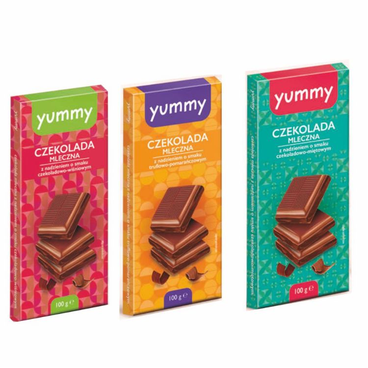 Obrazek Baron czekolada Yummy 100g mix