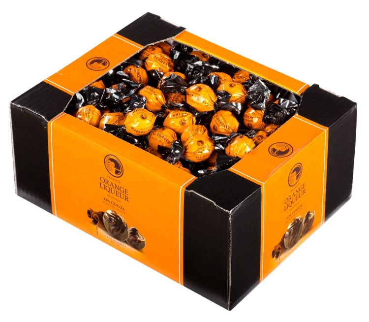 Obrazek Łuczniczka WL cukierki z alkoh Orange 2,25 kg