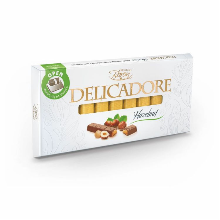 Obrazek Baron czekolada Delicadore orzechowa  200g