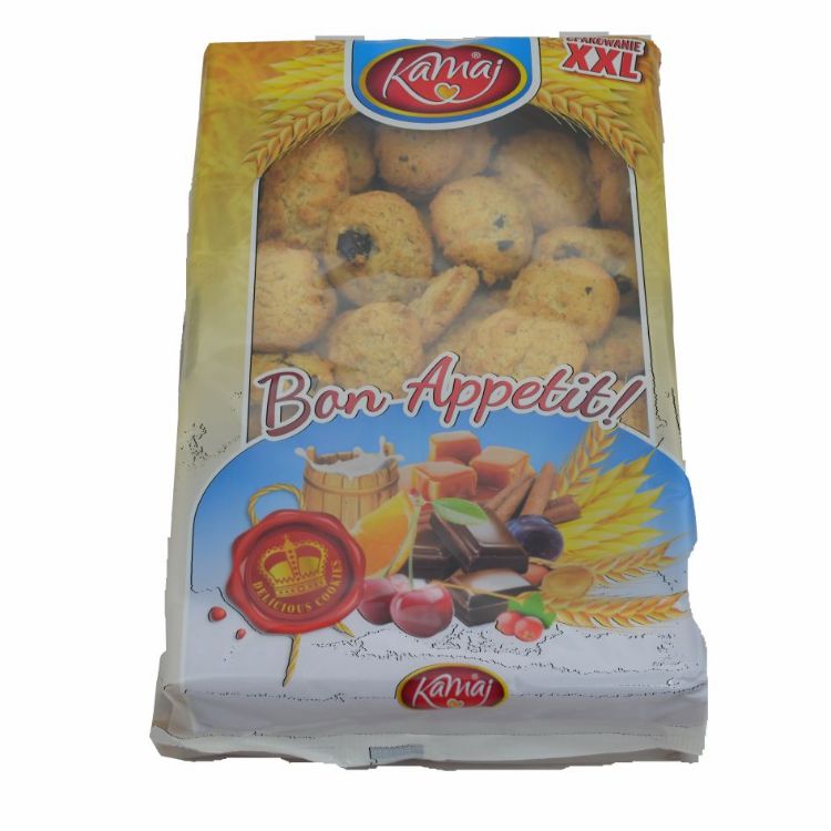 Obrazek Kamaj ciastka Owsiane z Żurawiną 800g
