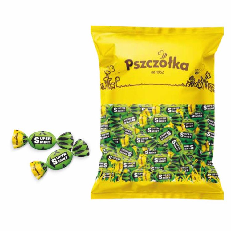 Obrazek Pszczółka cukierki Supermint 1 kg