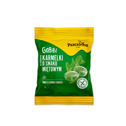 Obrazek Pszczółka landrynk i GABI 90 g miętowe 