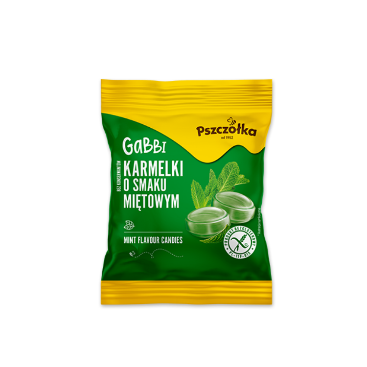 Obrazek Pszczółka landrynk i GABI 90 g miętowe 