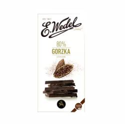 Obrazek Wedel czekolada 100g PREMIUM  extra gorzka 80%