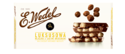 Obrazek Wedel Czekolada 100g LUKSUSOWA Z ORZECHAMI