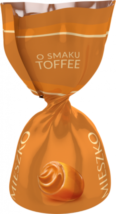 Obrazek Mieszko cukierki Praliny TOFFI  luz 2,5 kg