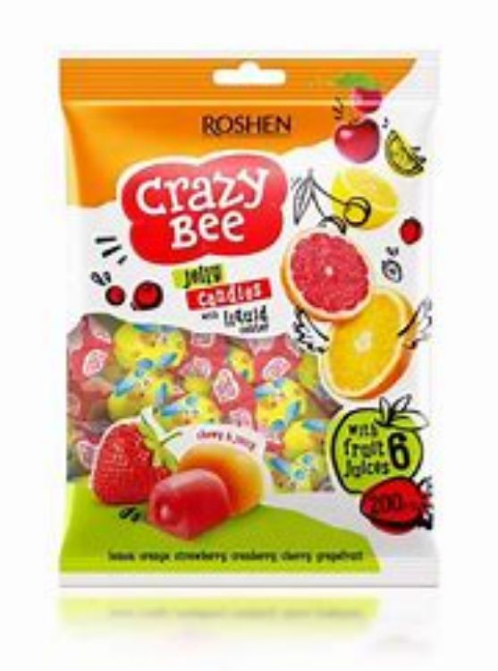 Obrazek Roshen Cukierki Creazy Bee Frutty 1 kg