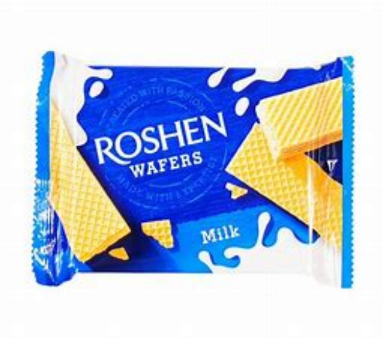 Obrazek Roshen Wafelki rózne smaki  72g 
