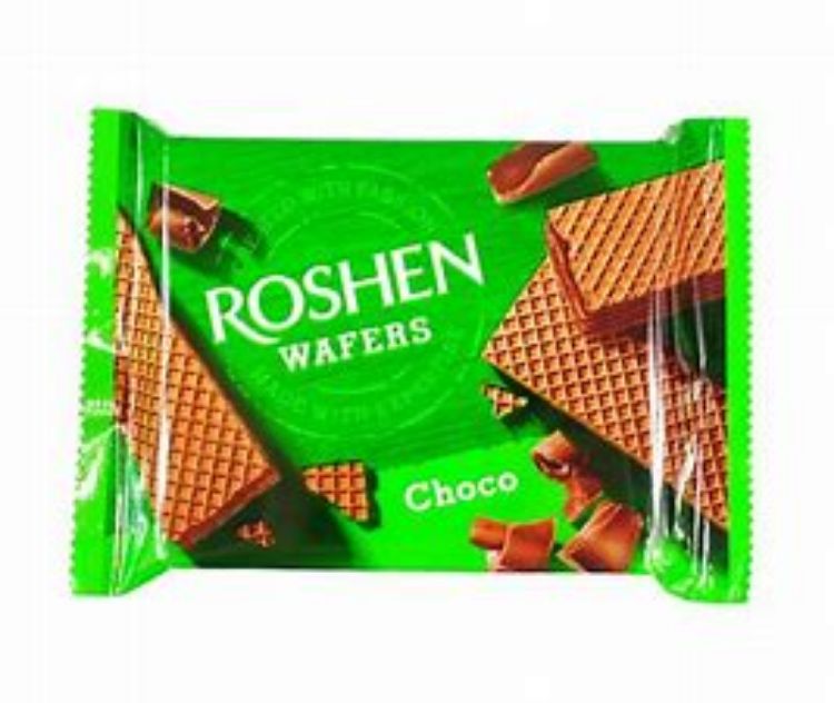 Obrazek Roshen Wafelki rózne smaki  72g 