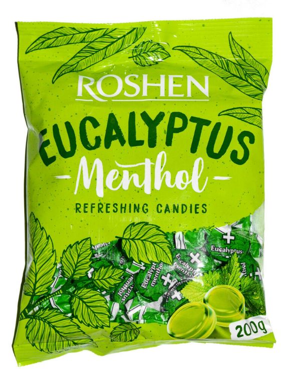 Obrazek Roshen cukierki Menthol -  Eucalyptus 1 kg