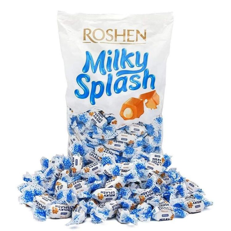 Obrazek Roshen cukierki Milky Splash Szklanka Mleka 1 kg