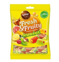 Obrazek Wawel cukierki Galaretka  Fresh FRUIT kwaśna 1kg