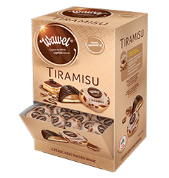 Obrazek Wawel cukierki czekoladki Tiramisu czekol 2,4kg