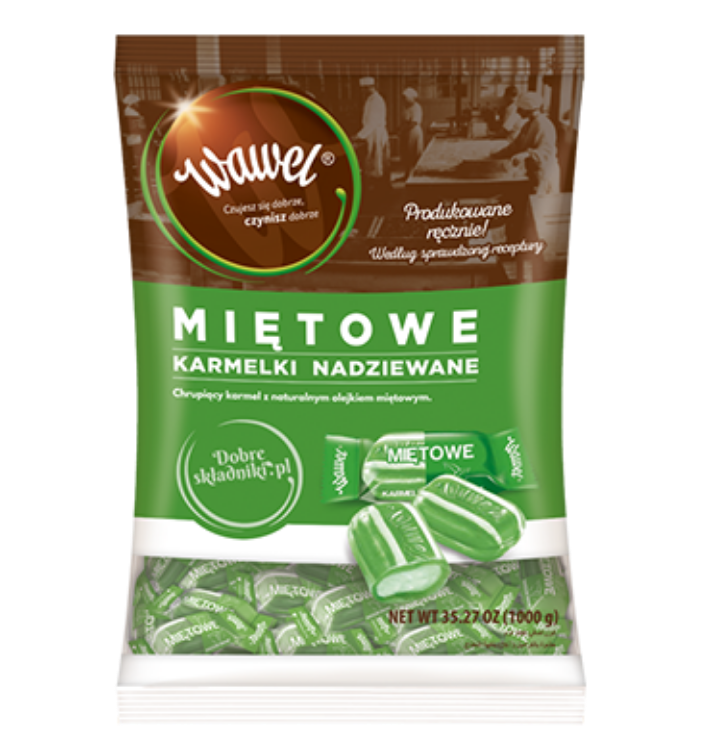 Obrazek Wawel karmelki  Mietowe Orzeźwiajace  1 kg