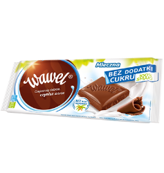 Obrazek Wawel czekolada bezcukrowa light Mleczna 100g