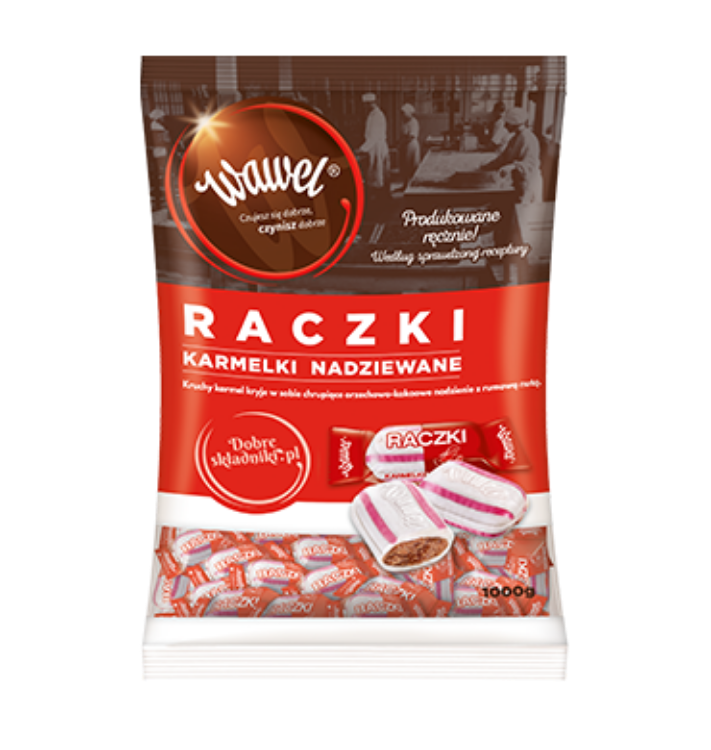 Obrazek Wawel karmelki  Raczki  1 kg 