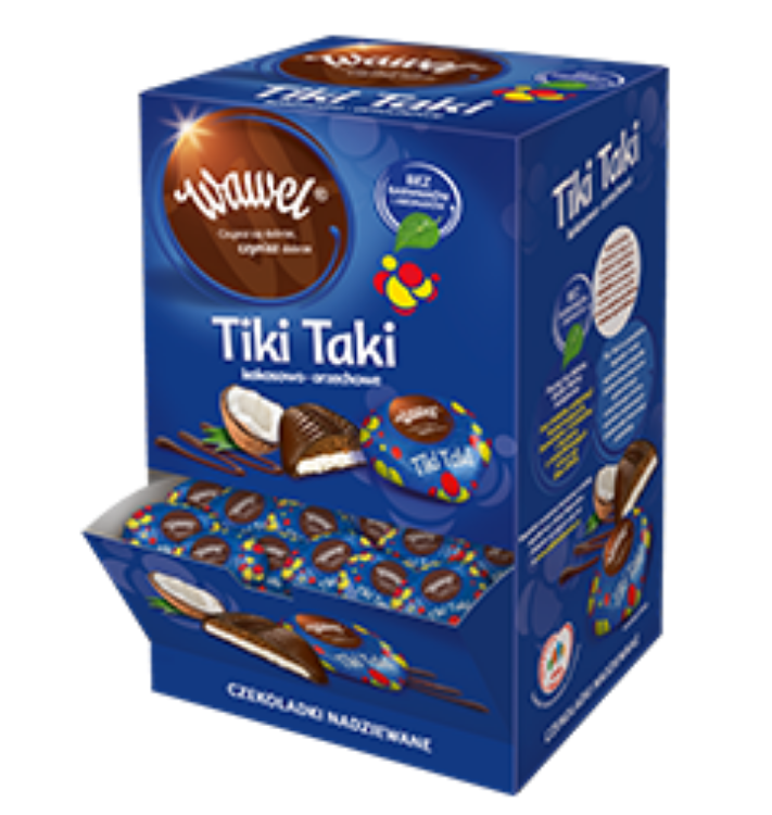 Obrazek Wawel cukierki czekoladki Tiki Taki luz 2.2kg 