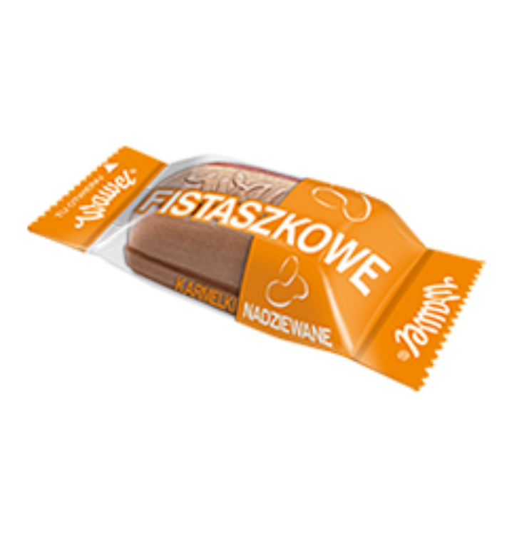 Obrazek Wawel karmelki  Fistaszkowe 1 kg 