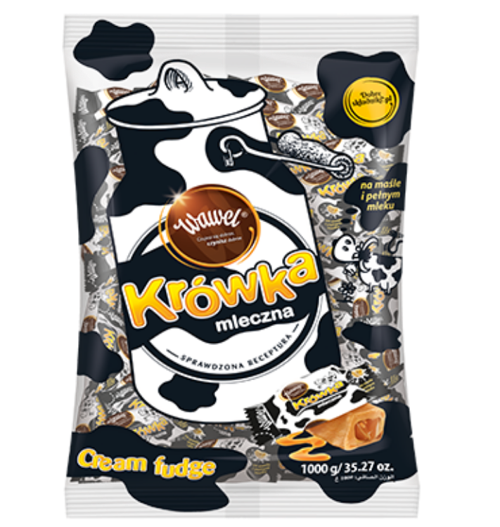 Obrazek Wawel Krówka MLECZNA flopack  1 kg 