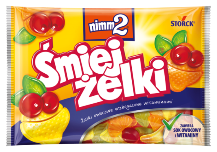 Obrazek Storck żelki ŚmiejŻelki różne smaki  90g 