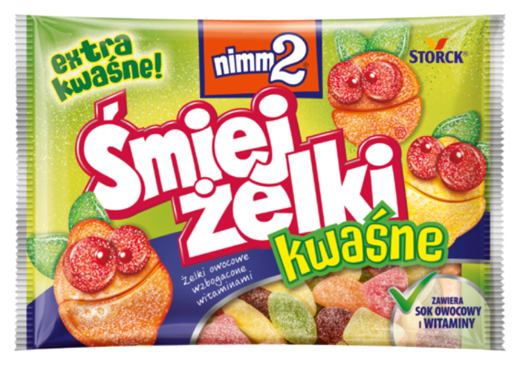 Obrazek Storck żelki ŚmiejŻelki różne smaki  90g 