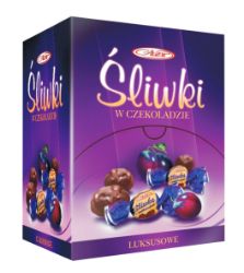 Obrazek Gibar cukierki Śliwka w czekoladadzie 2,5kg