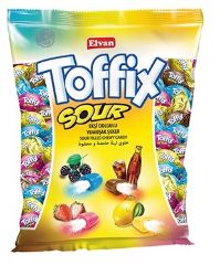Obrazek Elvan cukierki Toffix kwaśny 1 kg