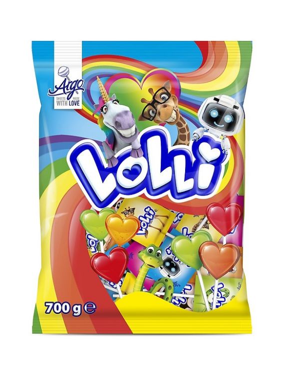 Obrazek Argo  Lizak Owocowy Lolly  7g *100szt