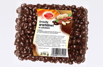 Obrazek Chocobakal  Orzechy w czekoladzie deserowej 200 g