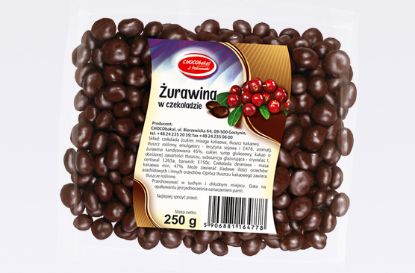 Obrazek Chocobakal Żurawina w czekoladzie deserowej 200g