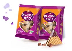 Obrazek Flis ciastka Piramidki z kremem w czekoladzie 600g