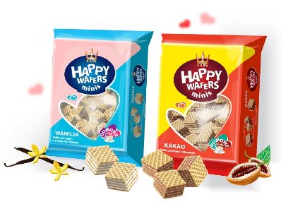 Obrazek Flis WAFELKI  - rózne smaki 560 g/ Opak