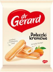 Obrazek Lider ciastka Biszkopt Morelowo- śmietankowy 200g 