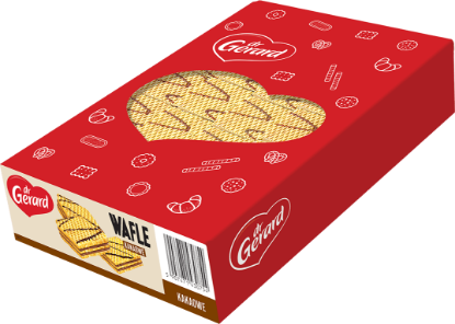 Obrazek Lider wafelki  Kwadrans White 800g