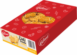 Obrazek Lider Herbatniki Listki Maślane Dekorowane 650g