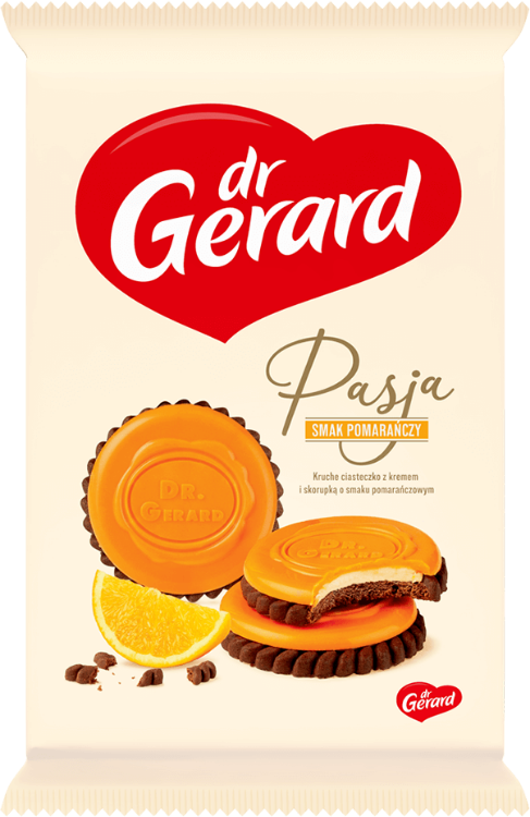 Obrazek Lider ciastka Pasja Pomarańczowa 170g