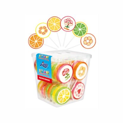 Obrazek Liwocz Lizak Deseniowy duży 26g/ 50 szt