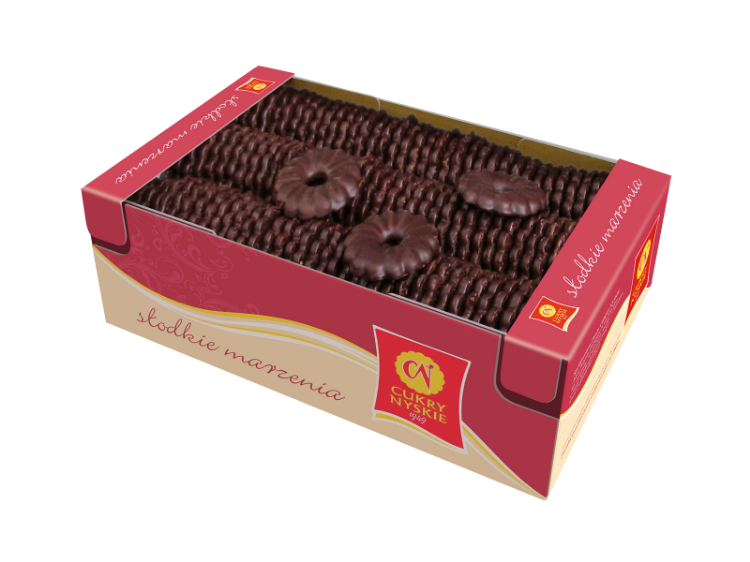 Obrazek Nysa ciastka Herbatnik Regionalne w polewie 3,4kg 