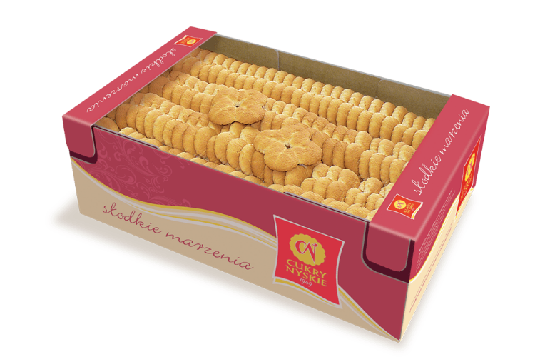 Obrazek Nysa ciastka herbatniki Stokłoski  2,2kg 