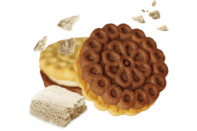 Obrazek Nysa ciastka Markizy Chałwowe 2,7 kg