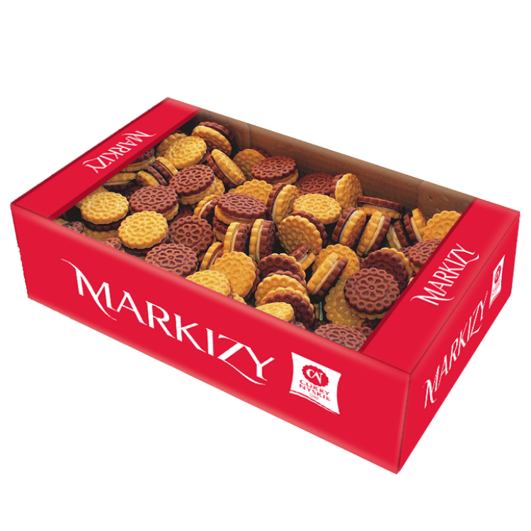 Obrazek Nysa ciastka Markizy Chałwowe 2,7 kg