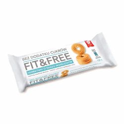 Obrazek Nysa ciastka  FIT&FREE  Waniliowe 120g