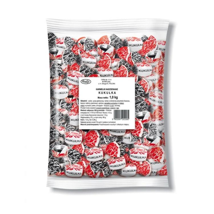 Obrazek Optima cukierki Kukulka zawijana 1  kg