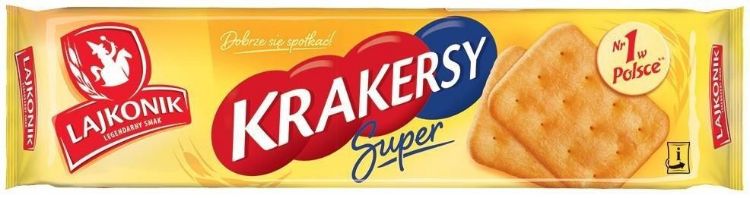 Obrazek Bahlsen ciastka Krakersy  Super 180 g