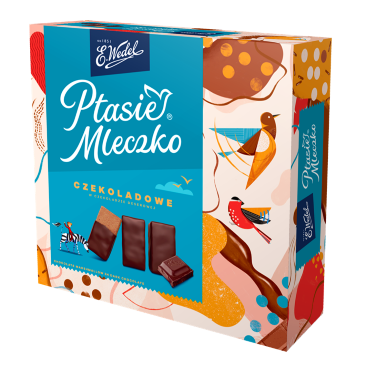 Obrazek Wedel Ptasie Mleczko 340g Czekoladowe