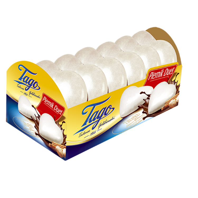 Obrazek Tago ciastka Piernik Duet 190g