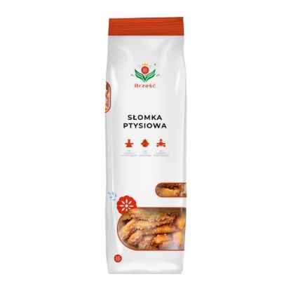 Obrazek Brześć ciastka Słomka Ptysiowa z cukrem 200g