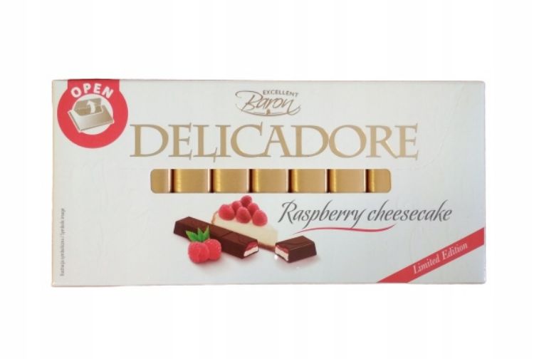 Obrazek Baron czekolada Delicadore sernik&malina 200g