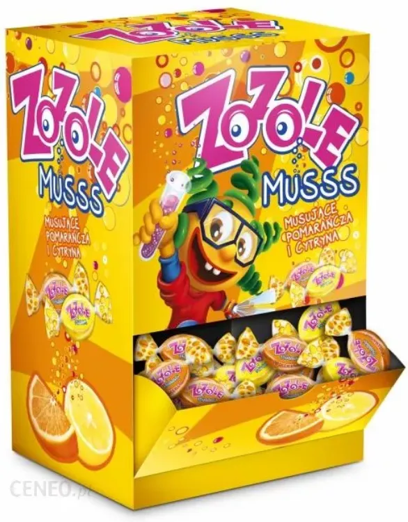 Obrazek Mieszko cukierki Zozole ORANGE&LEMON luz 2,5kg